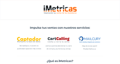 Desktop Screenshot of imetricas.com