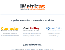 Tablet Screenshot of imetricas.com